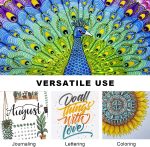 Dual Brush Marker Pens for Coloring,24 Colored Markers,Fine Point and Brush Tip Art Markers for Kids Adult Coloring Books Bullet Journals Planners,Note Taking Coloring Writing - Image 5